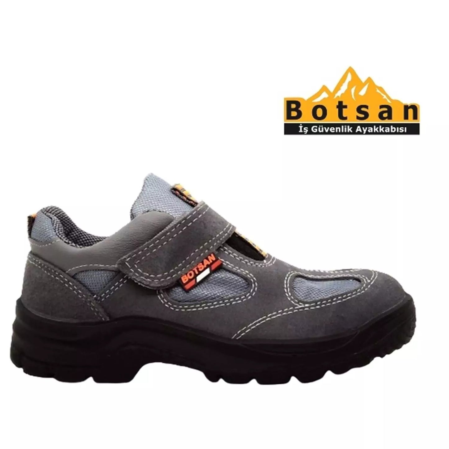 Botsan Steel Toe Suede Work Shoes