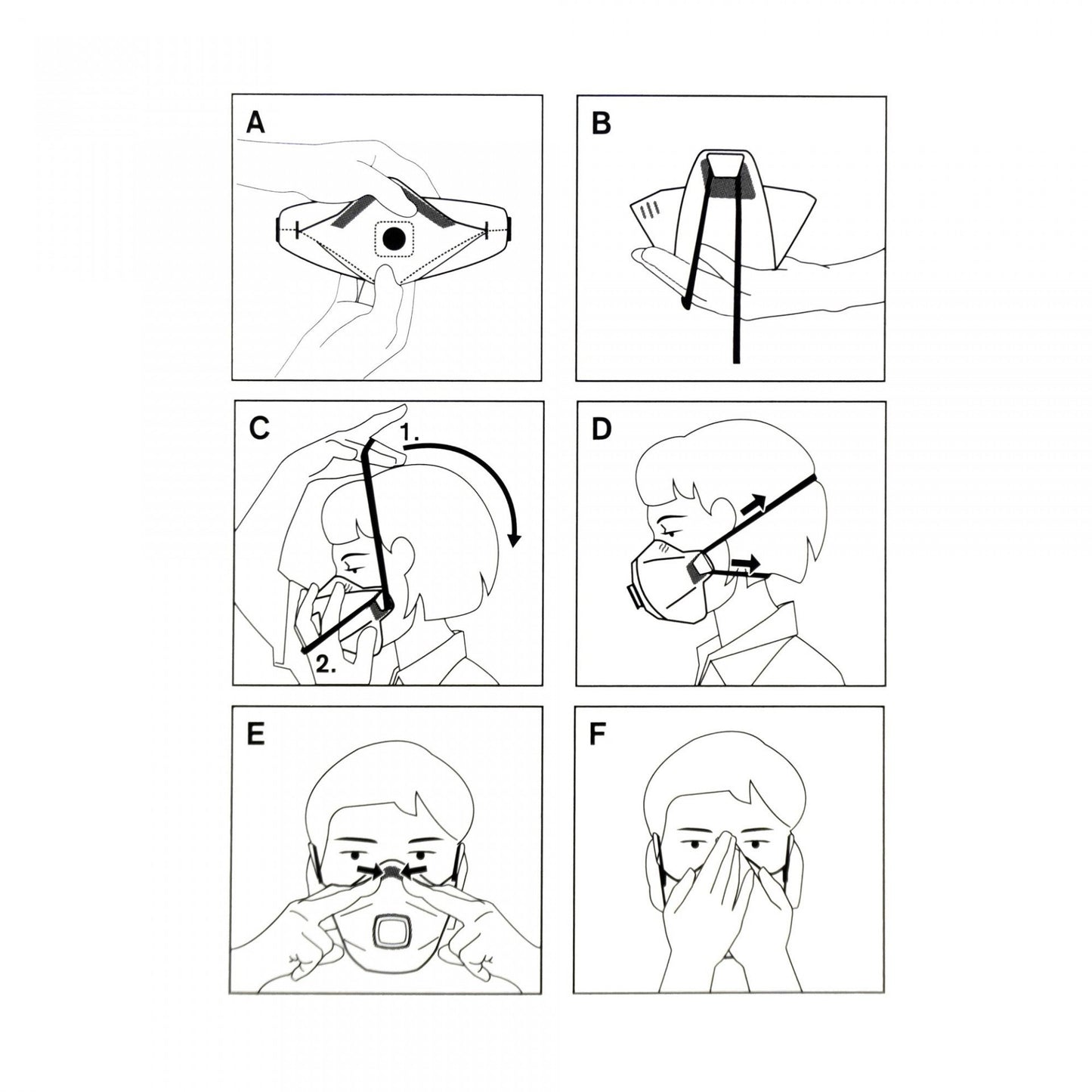 Drager X-plore 1920 FFP2 NRD Dust Mask – 10 Pcs Protection