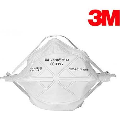 3M VFlex 9152E FFP2 Respiratory Protective Mask
