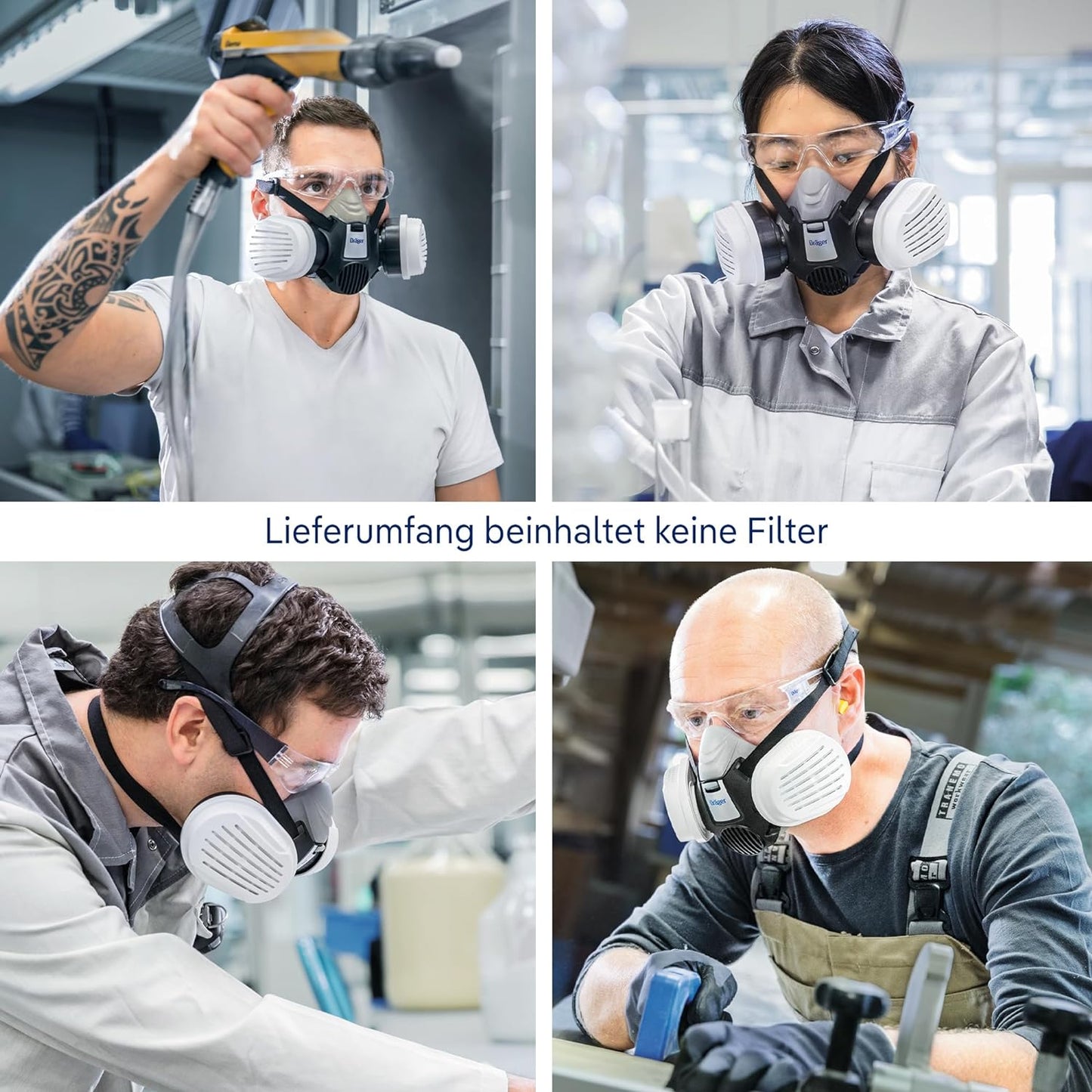 Drager X-Plore 3300 Half Face Mask – Comfortable Protection