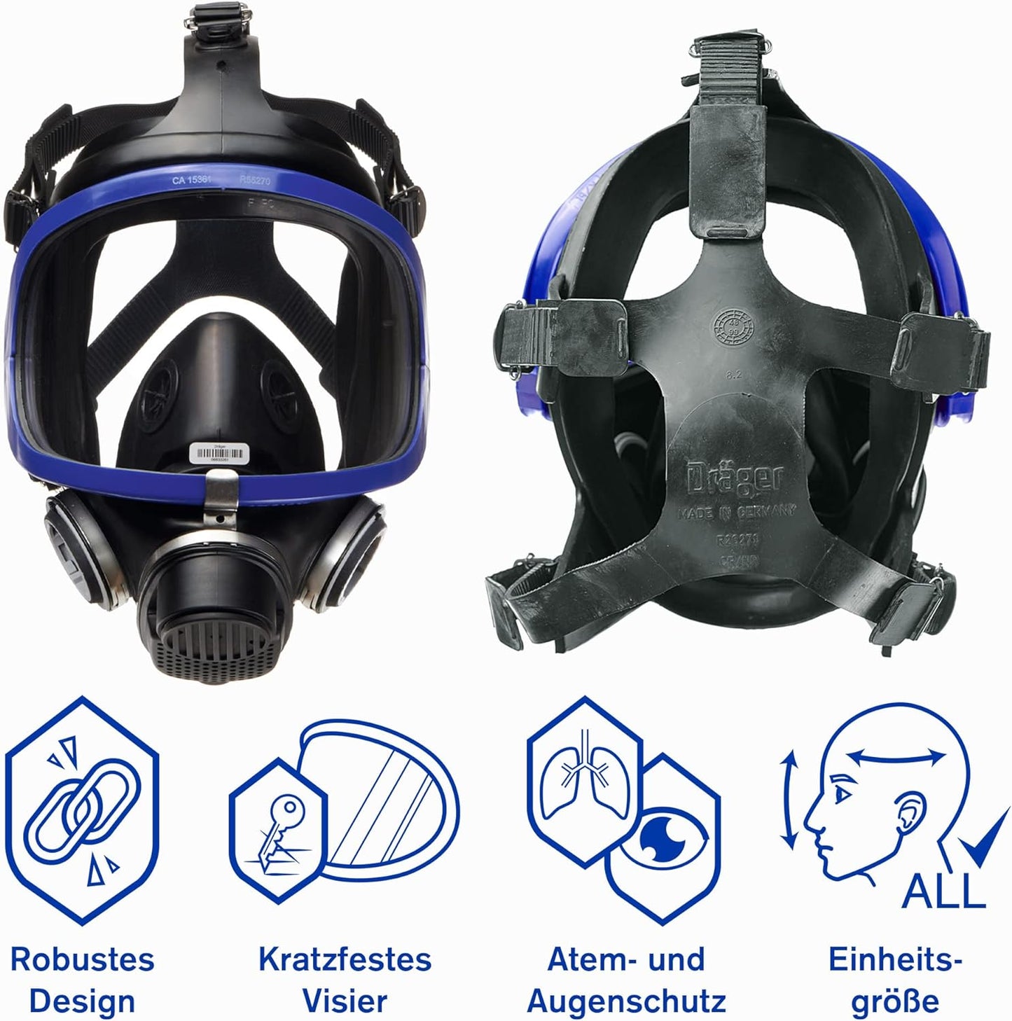 Buy Drager X-Plore 5500 Full Face Gas Mask | HSE Market