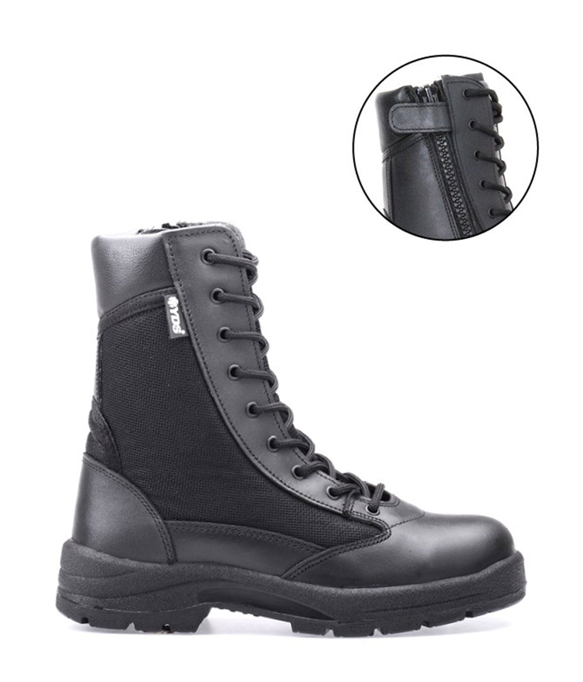 YDS ML 100 C Zipped Military Police Boots | HSE Market