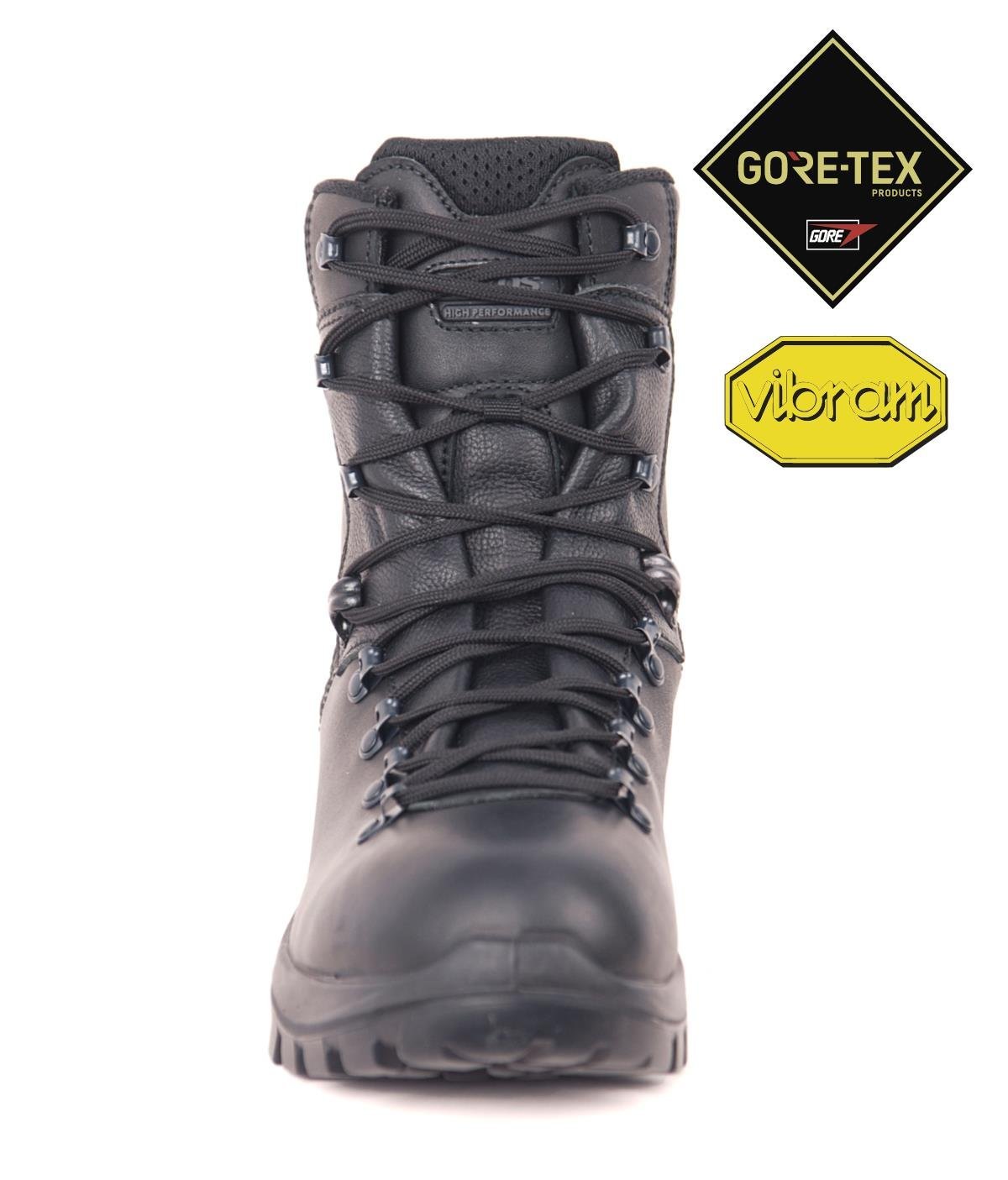 YDS Moraine GTX Black Waterproof Leather Shoes | HSE Market