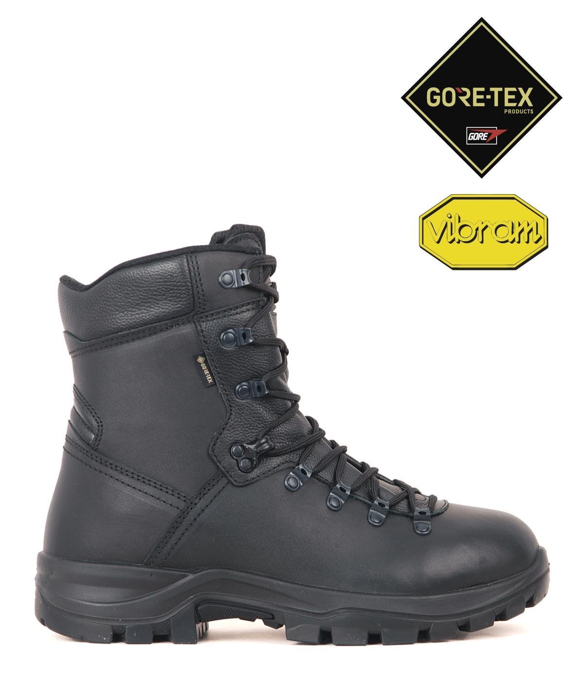 YDS Moraine GTX Black Waterproof Leather Shoes | HSE Market