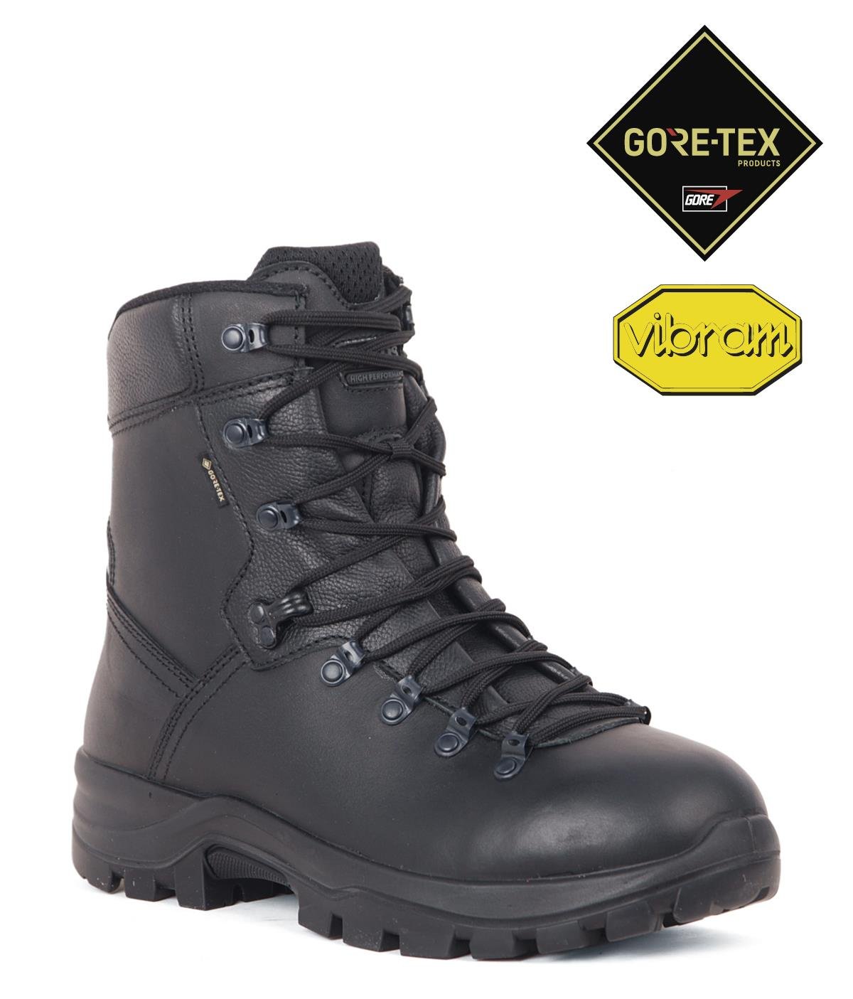 YDS Moraine GTX Black Waterproof Leather Shoes | HSE Market
