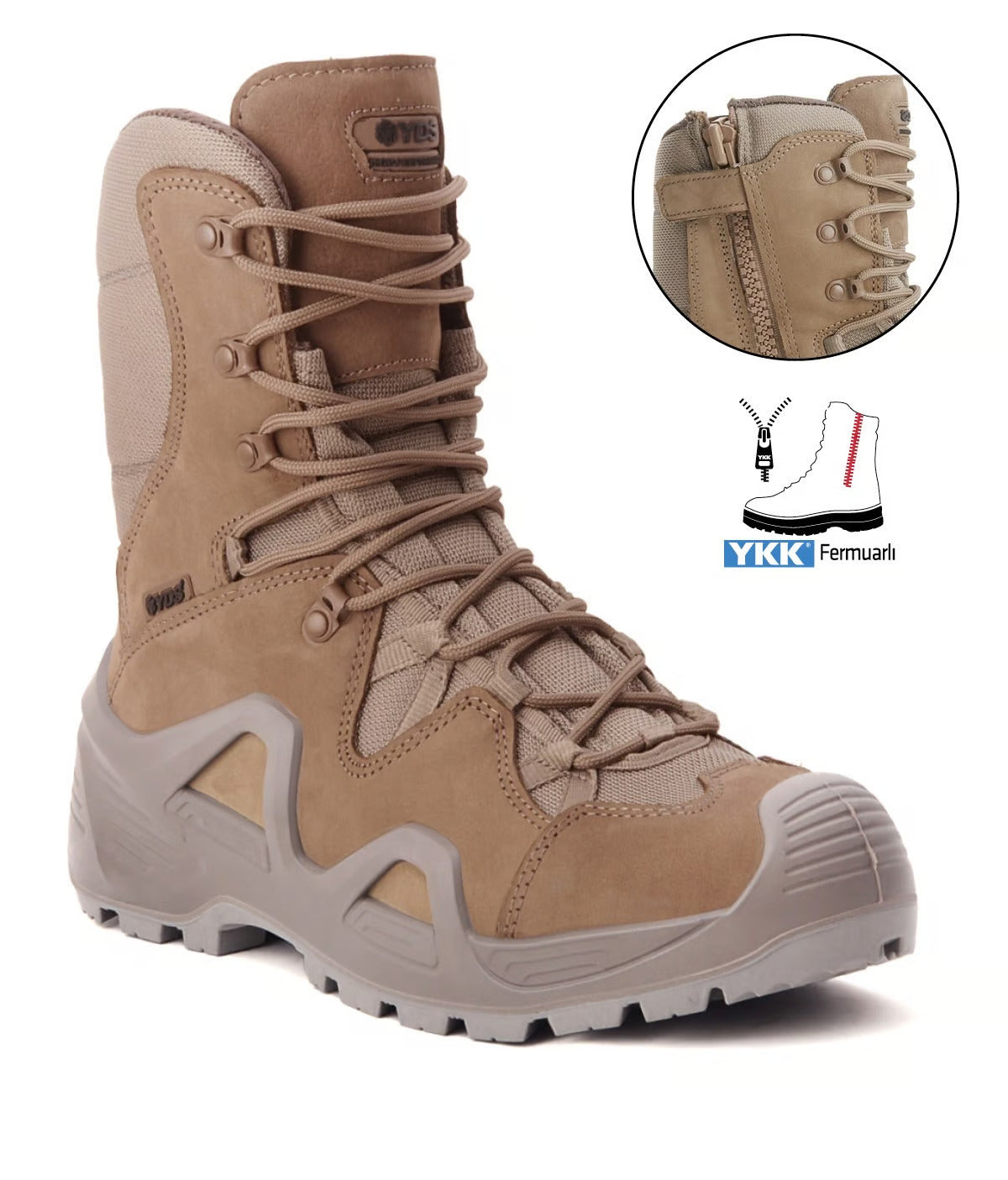 YDS Astor Zipped Outdoor Long Boots | HSE Market