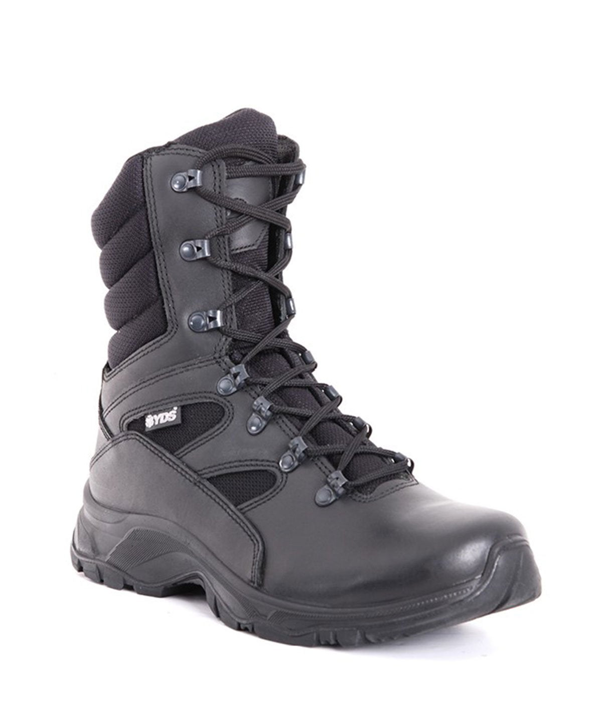 YDS Monster Leather Black Zipped Hiking Boot | HSE Market