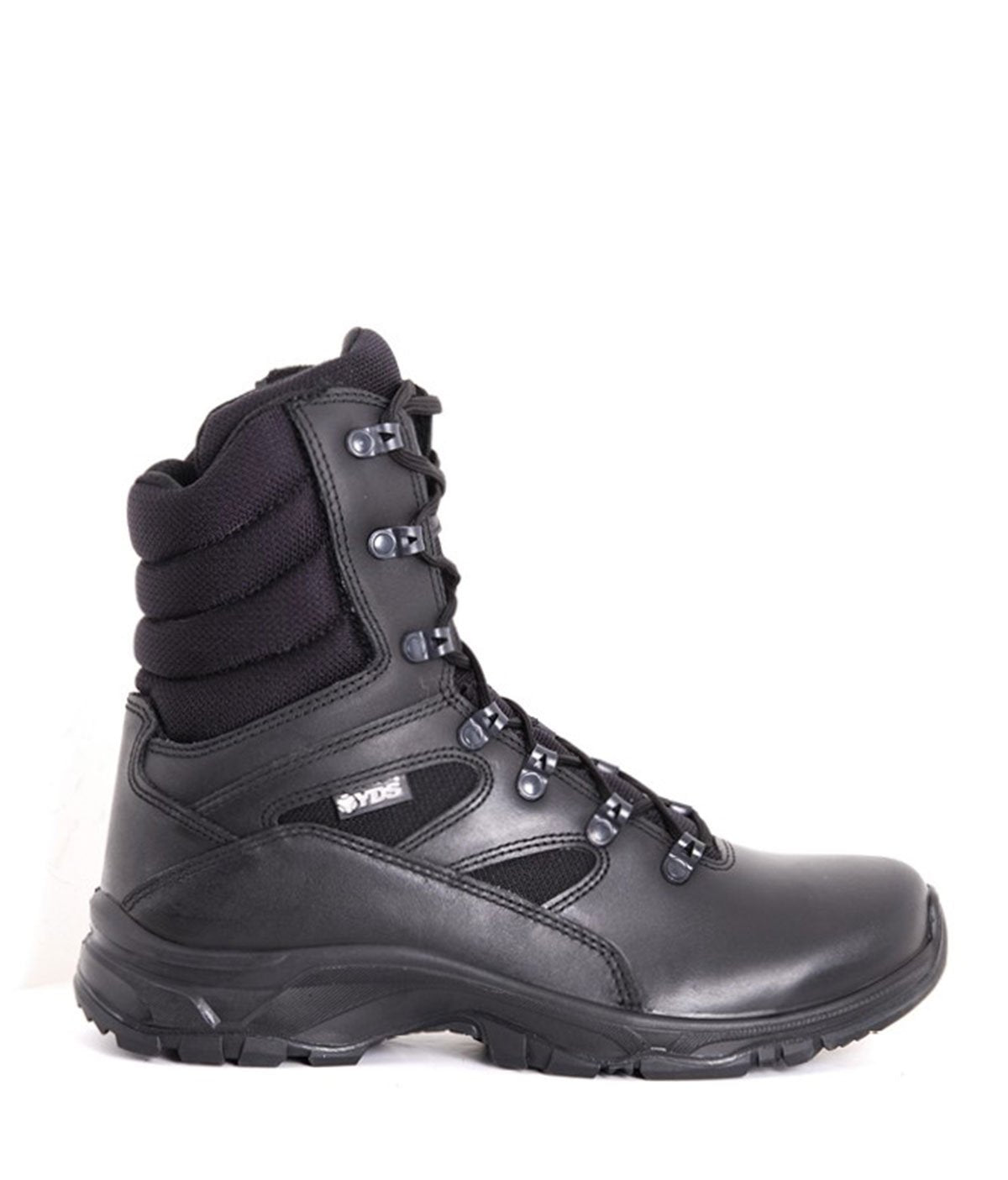 YDS Monster Leather Black Zipped Hiking Boot | HSE Market