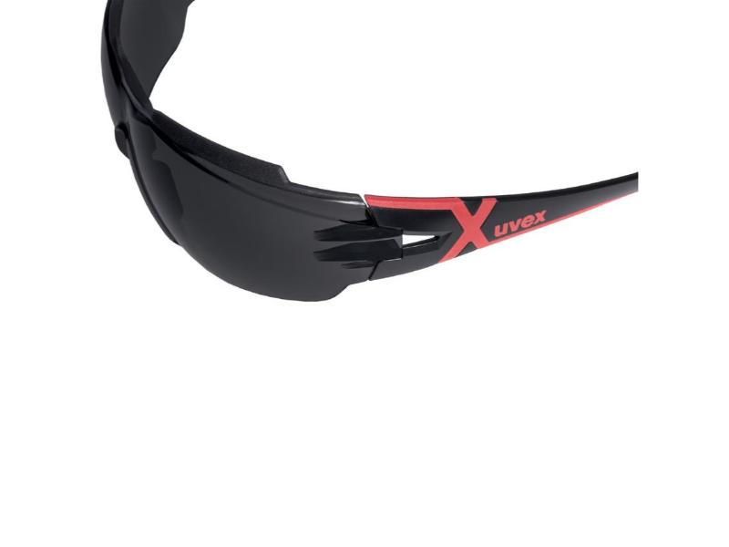 Uvex 9198175 Pheos CX2 Safety Glasses – Grey IR-ex 5 Infrared Filter, Infradur Anti-Fog, UV400 – Suitable for Gas Welding (3 Pcs)