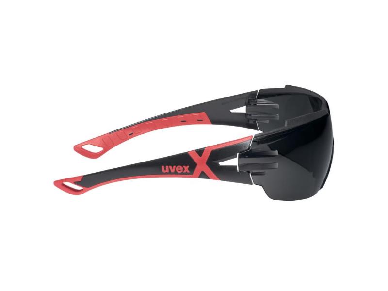 Uvex 9198175 Pheos CX2 Safety Glasses – Grey IR-ex 5 Infrared Filter, Infradur Anti-Fog, UV400 – Suitable for Gas Welding (3 Pcs)