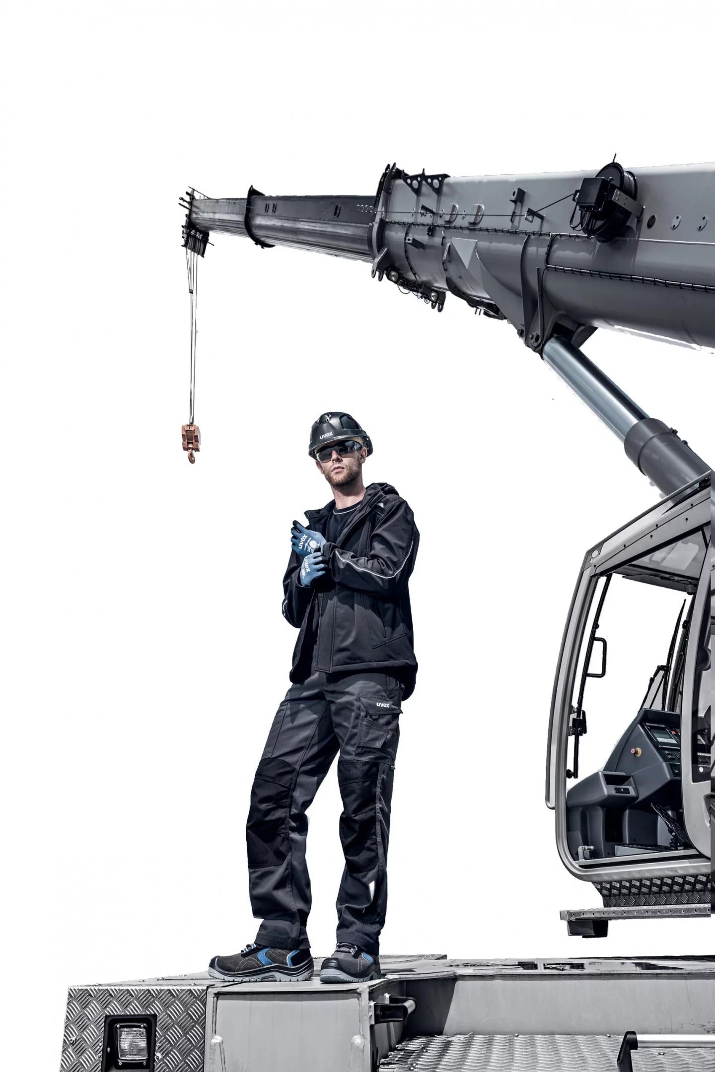 Uvex Pheos 9192285 Smoke Lens Safety Goggles Anti-Fog Scratch Resistant (3 Pcs)